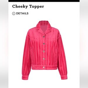 Cabi Cheeky Topper Jacket size medium.